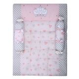 Gadda Set with 2 Bolsters - Ballerina