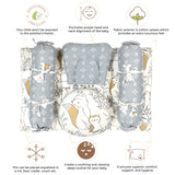 Crane Baby 5-Piece Mattress Set - Ezra Animal
