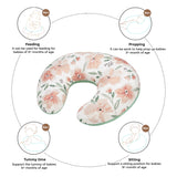 Crane Baby Feeding & Nursing Pillow - Parker Floral
