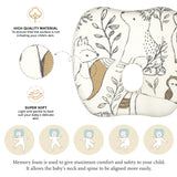 Crane Baby Memory Foam Pillow - Ezra Animal