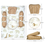 Crane Baby 5-Piece Mattress Set - Kendi Safari