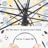 Abracadabra Transparent Umbrella - Transport