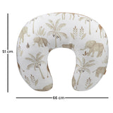 Crane Baby Feeding & Nursing Pillow - Kendi Safari