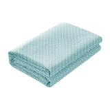 Abracadabra fitted sheet (60 cm x 120 cm) Sea Green Polka Dot