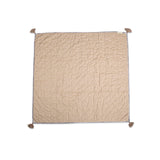 Crane Baby Quilted Blanket - Ezra Copper