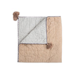 Crane Baby Quilted Blanket - Ezra Copper