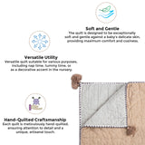 Crane Baby Quilted Blanket - Ezra Copper
