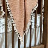 Crane Baby Crib Sheet - Ezra Woodland