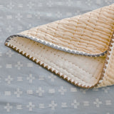Crane Baby Crib Sheet - Ezra River Dash
