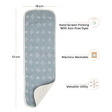 Crane Baby Burp Cloth Set - Ezra Animal