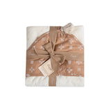 Crane Baby Hooded Towel - Ezra Copper Dash