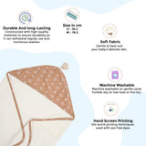Crane Baby Hooded Towel - Ezra Copper Dash