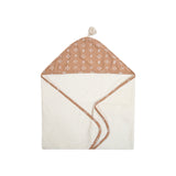 Crane Baby Hooded Towel - Ezra Copper Dash
