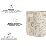 Crane Baby Storage Bin - Ezra Animal