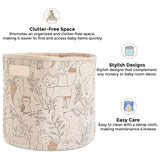 Crane Baby Storage Bin - Ezra Animal