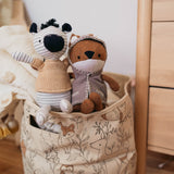 Crane Baby Storage Bin - Ezra Animal
