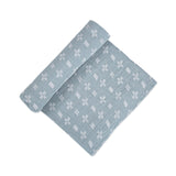 Crane Baby Single Swaddle Wrap - Ezra River Dash
