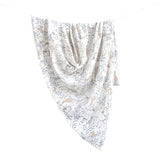 Crane Baby Single Swaddle Wrap - Ezra Animal