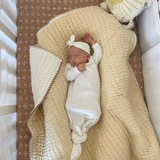 Crane Baby Quilted Blanket - Kendi