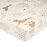 Crane Baby Kendi Crib Sheet - Animal