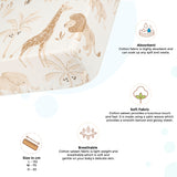 Crane Baby Crib Sheet - Kendi Animal