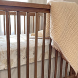 Crane Baby Crib Sheet - Kendi Animal
