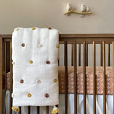 Crane Baby Crib Sheet - Kendi Copper Dash
