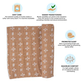 Crane Baby Single Swaddle Wrap - Kendi Copper Dash