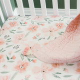 Crane Baby Parker Crib Sheet - Floral