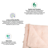 Crane Baby Pom Pom Quilted Blanket - Parker