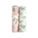 Crane Baby Muslin Swaddle Set of 2 - Parker Floral