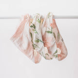 Crane Baby Bandana Bib Set - Parker Floral
