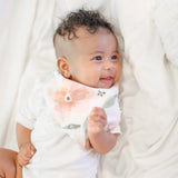 Crane Baby Bandana Bib Set - Parker Floral