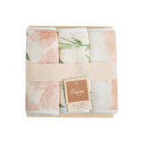 Crane Baby Burp Cloth Set - Parker Floral