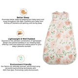 Crane Baby Sleeping Bag - Parker Floral (Muslin 0-9mo.)