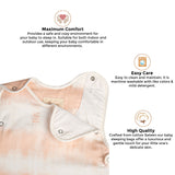 Crane Baby Sleeping Bag - Parker Tie-Dye (Cotton Sateen 0-9mo.)