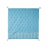 Crane Baby Quilted Blanket - Caspian