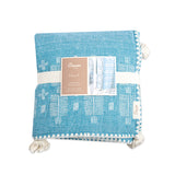 Crane Baby Quilted Blanket - Caspian