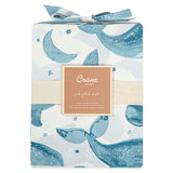 Crane Baby Caspian Crib Sheet - Whale