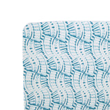 Crane Baby Caspian Crib Sheet - Indigo