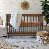 Crane Baby Pom Pom Quilted Blanket - Kendi