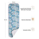Crane Baby Burp Cloth Set - Caspian Whale
