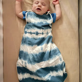 Caspian Sleeping Bag 0-9mo. (Cotton Sateen Tie-dye)