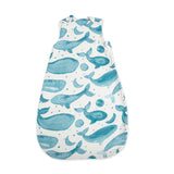 Crane Baby Sleeping Bag - Caspian Whale (Muslin 0-9mo.)