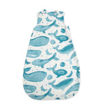 Caspian Sleeping Bag 0-9mo. (Muslin Whale Print)