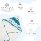 Crane Baby Hooded Towel - Caspian Tie-Dye