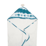 Crane Baby Hooded Towel - Caspian Tie-Dye