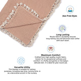 Crane Baby 6 Layer Muslin Blanket - Copper