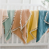 Crane Baby 6 Layer Muslin Blanket - Copper