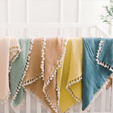 Crane Baby 6 Layer Muslin Blanket - Riverstone